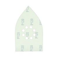 Lixa Velcro Triangular Grão 120 105x175mm 6un Lixa Velcro Triangular Grão 120 105x175mm 6un