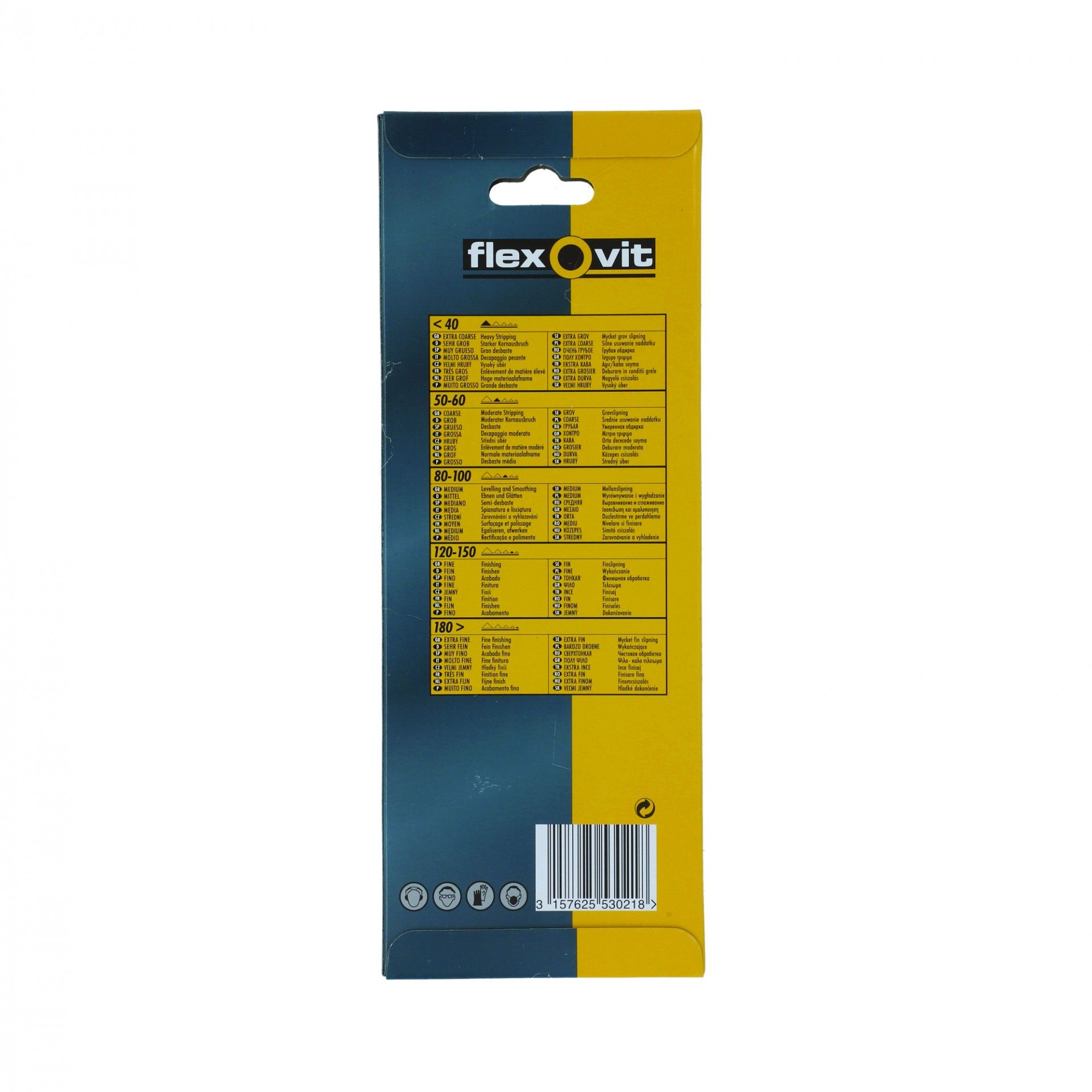 Lixa Velcro Grão 120 93x185mm 6un