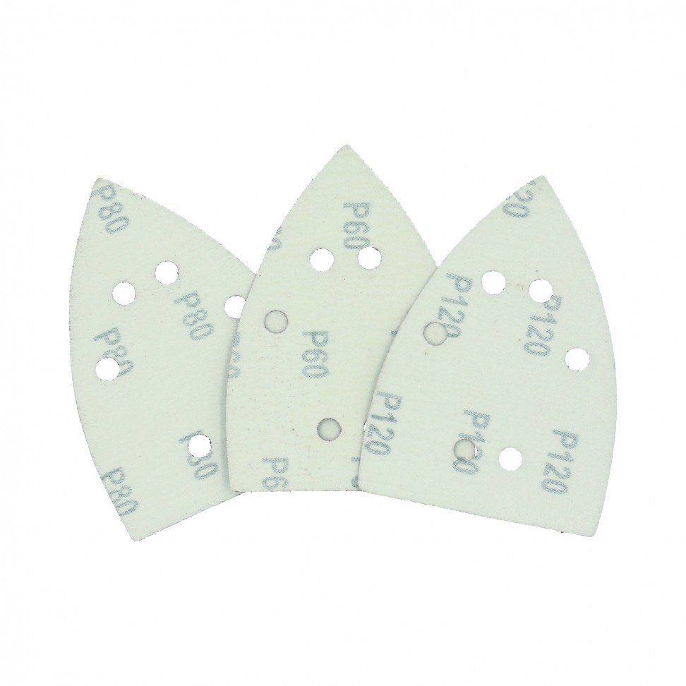 Lixa Velcro Triangular Gr�o Srt 95x145mm 6un