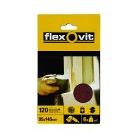 Lixa Velcro Triangular Grão 120 95x145mm 6un Lixa Velcro Triangular Grão 120 95x145mm 6un