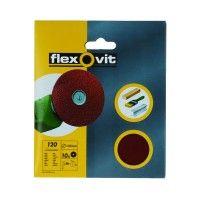 Disco De Lixar Grão 120 125mm 10 Un Disco De Lixar Grão 120 125mm 10 Un