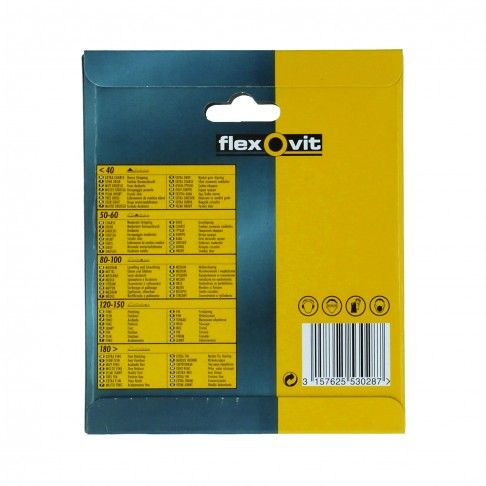 Disco De Lixar Grão 120 125mm 10 Un Disco De Lixar Grão 120 125mm 10 Un