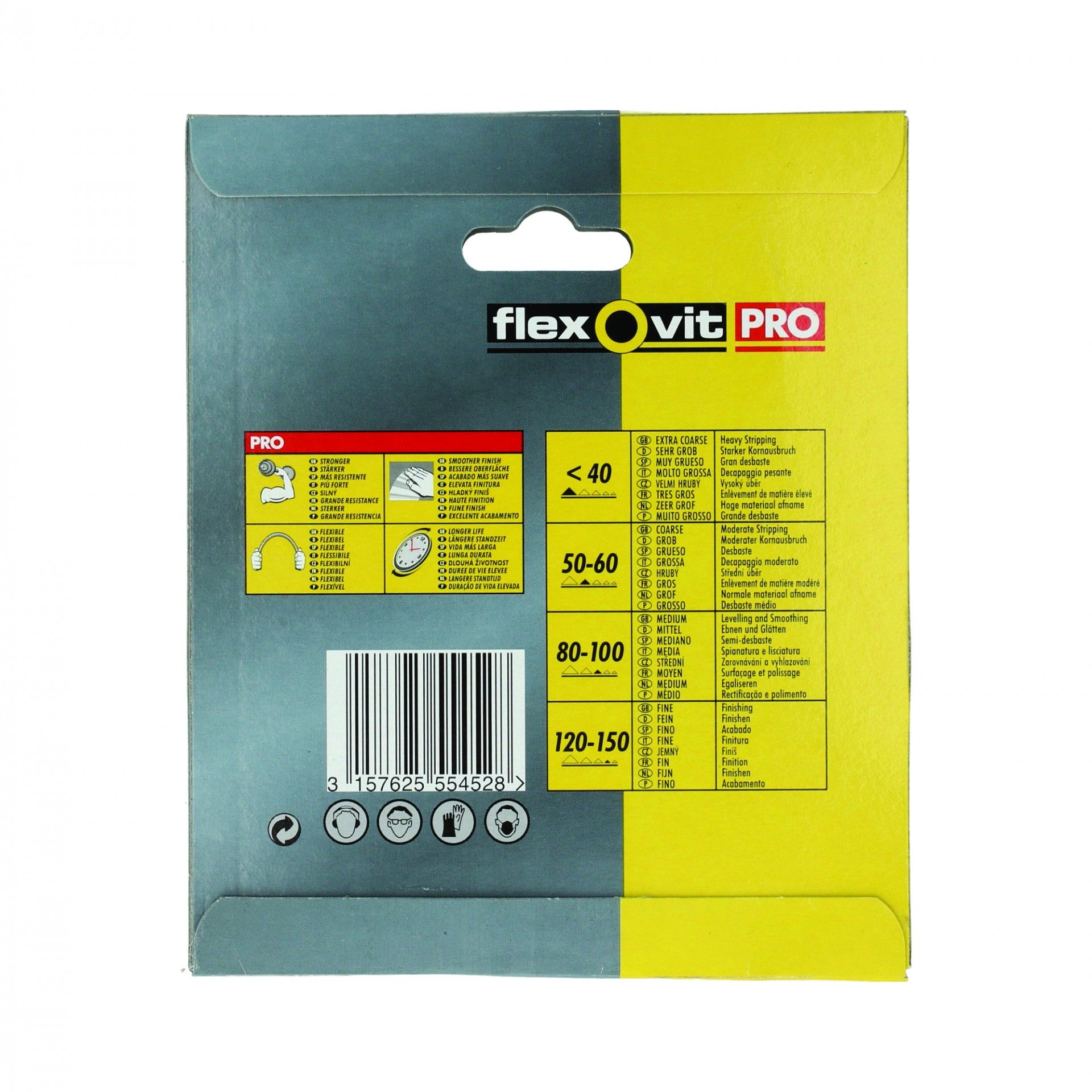 Disco De Lixar Grão 50 115mm 3un