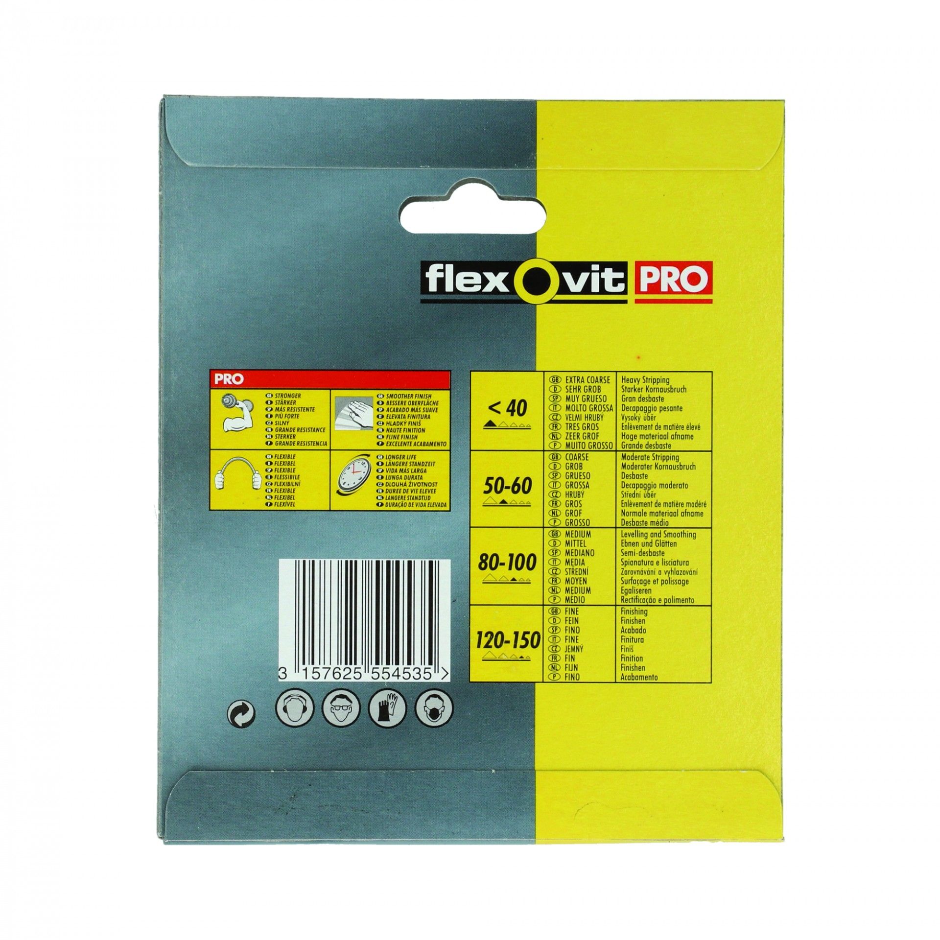 Disco De Lixar Grão 80 115mm 3 Un