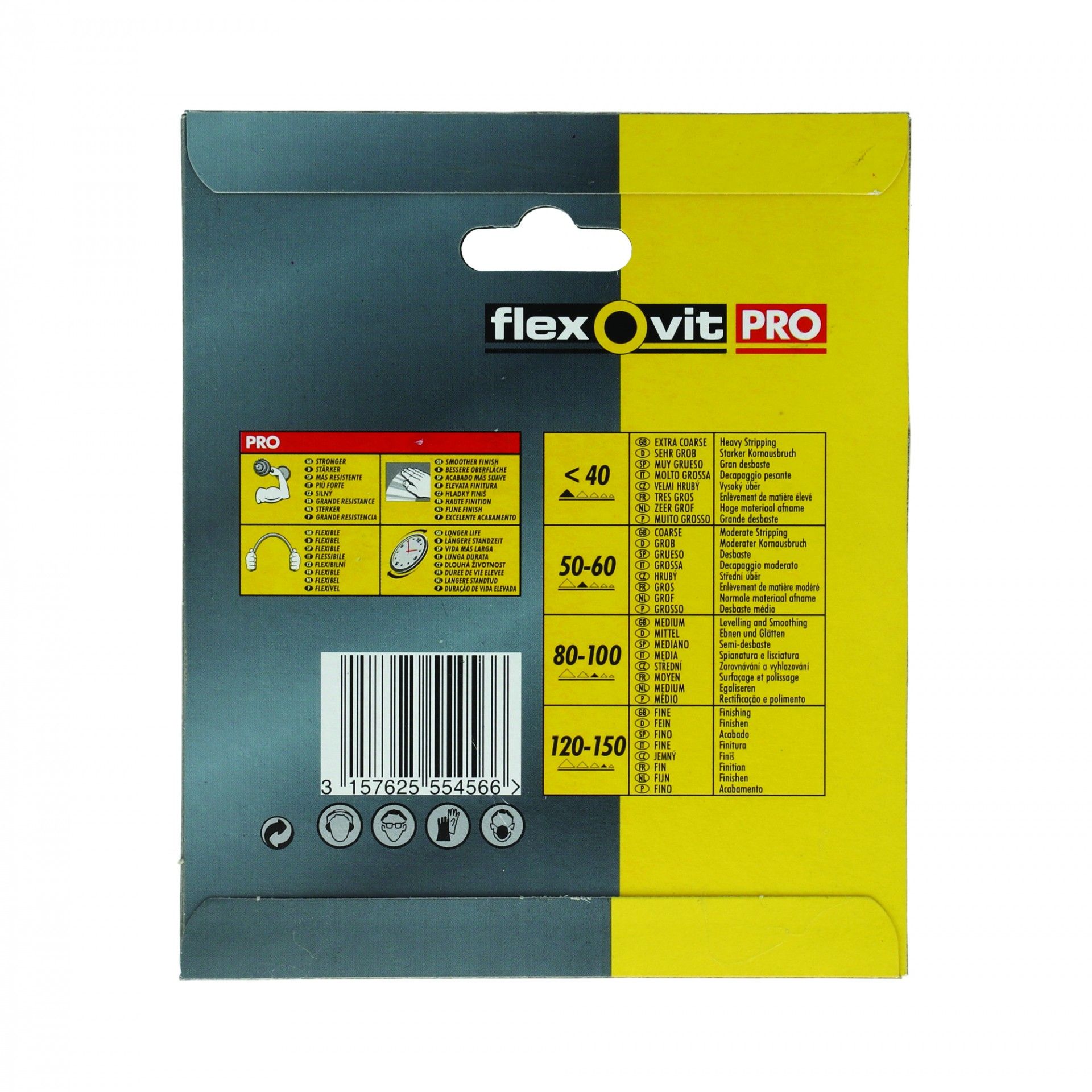 Disco De Lixar Grão 80 125mm 3 Un