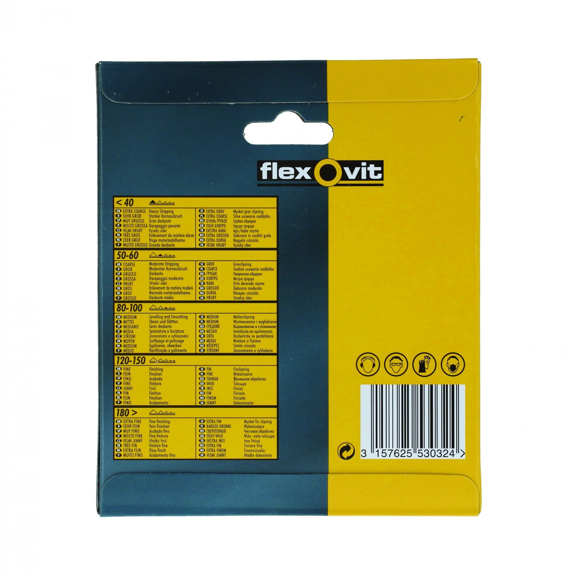 Disco Lixa Velcro Grão 120 115mm 6un
