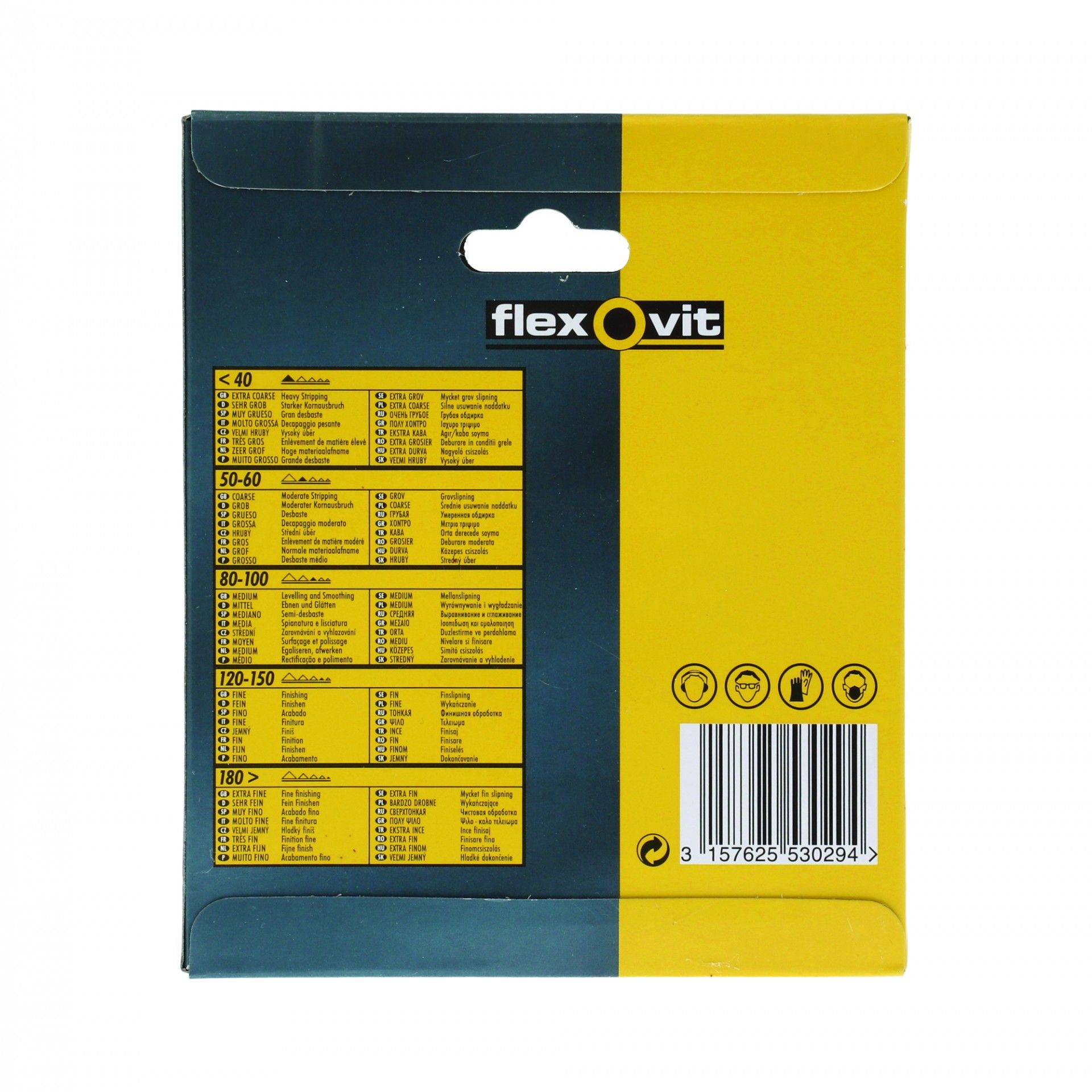 Disco Lixa Velcro Grão 50 115mm 6un