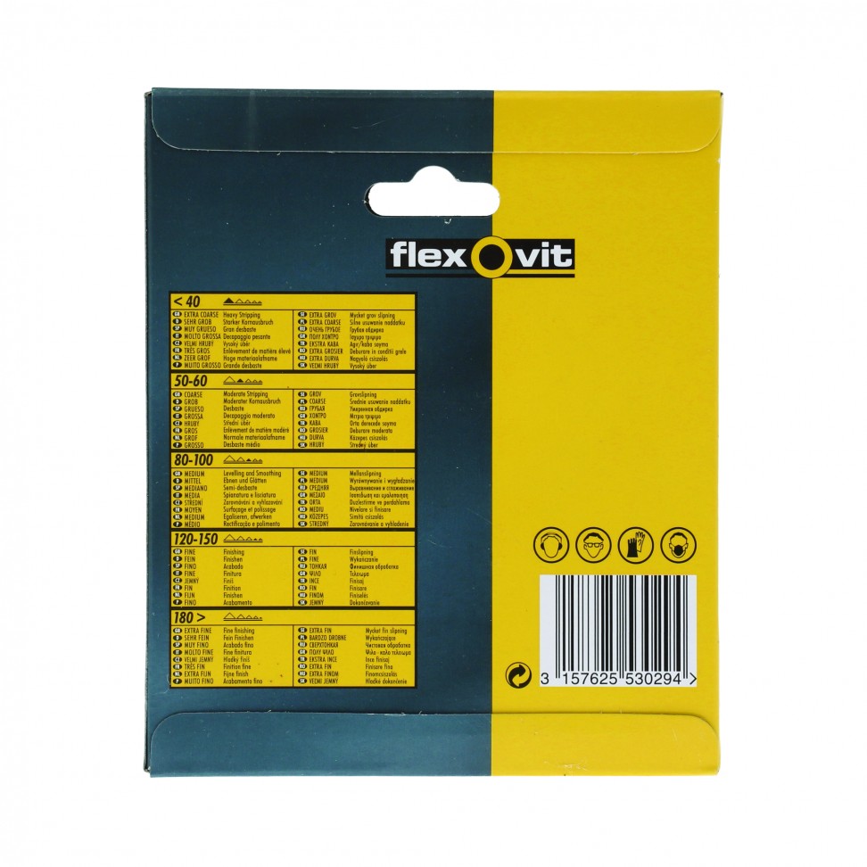 Disco Lixa Velcro Grão 50 115mm 6un Disco Lixa Velcro Grão 50 115mm 6un