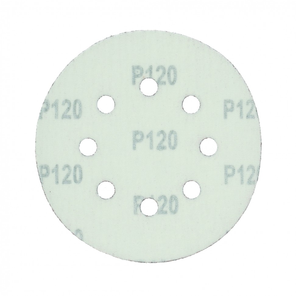 Disco Lixa Velcro Gr�o 120 125mm 6un