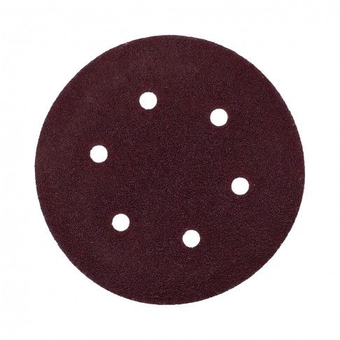 Disco Lixa Velcro Grão 50 150mm 6un Disco Lixa Velcro Grão 50 150mm 6un
