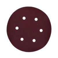 Disco Lixa Velcro Grão 120 150mm 6un Disco Lixa Velcro Grão 120 150mm 6un