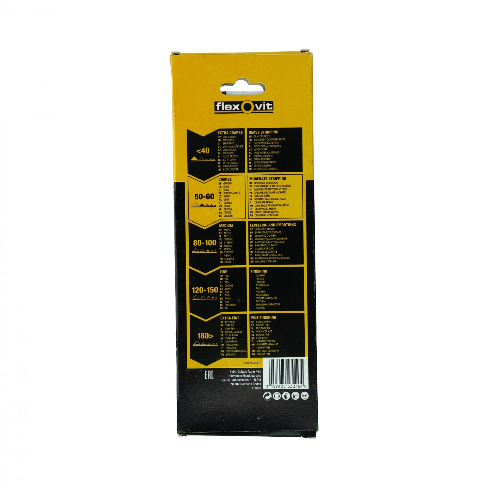 Lixa Grão 50 93x230mm 10 Unidades