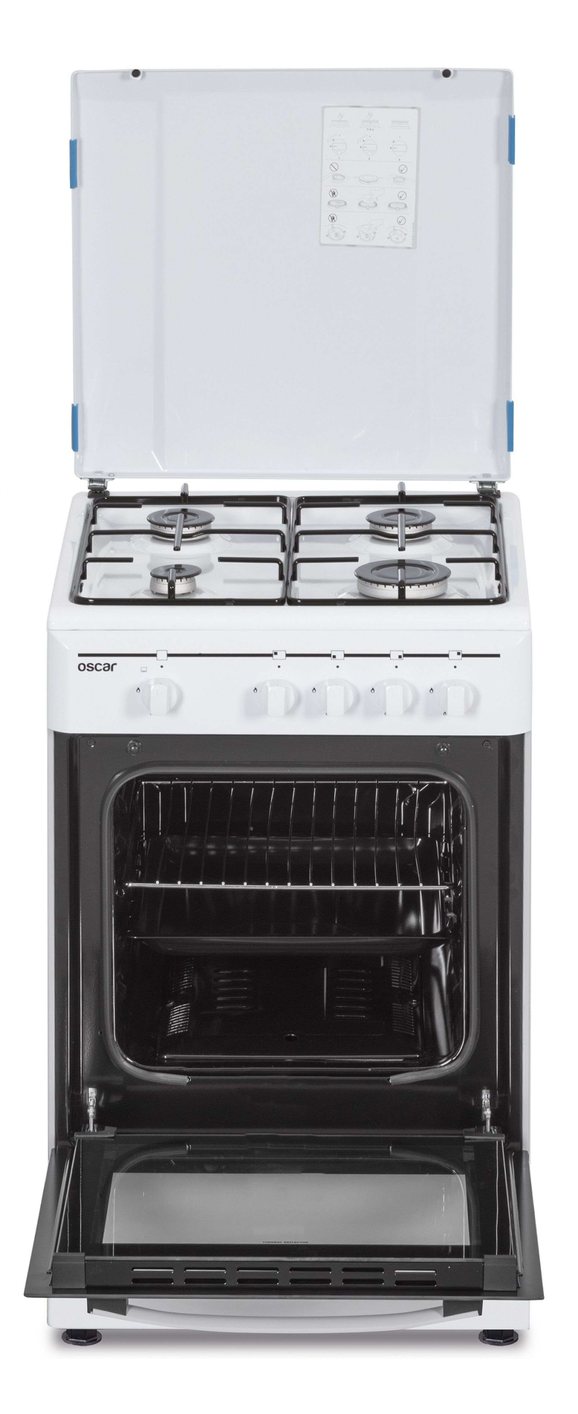 Fogão 4 Bocas e Forno a Gás