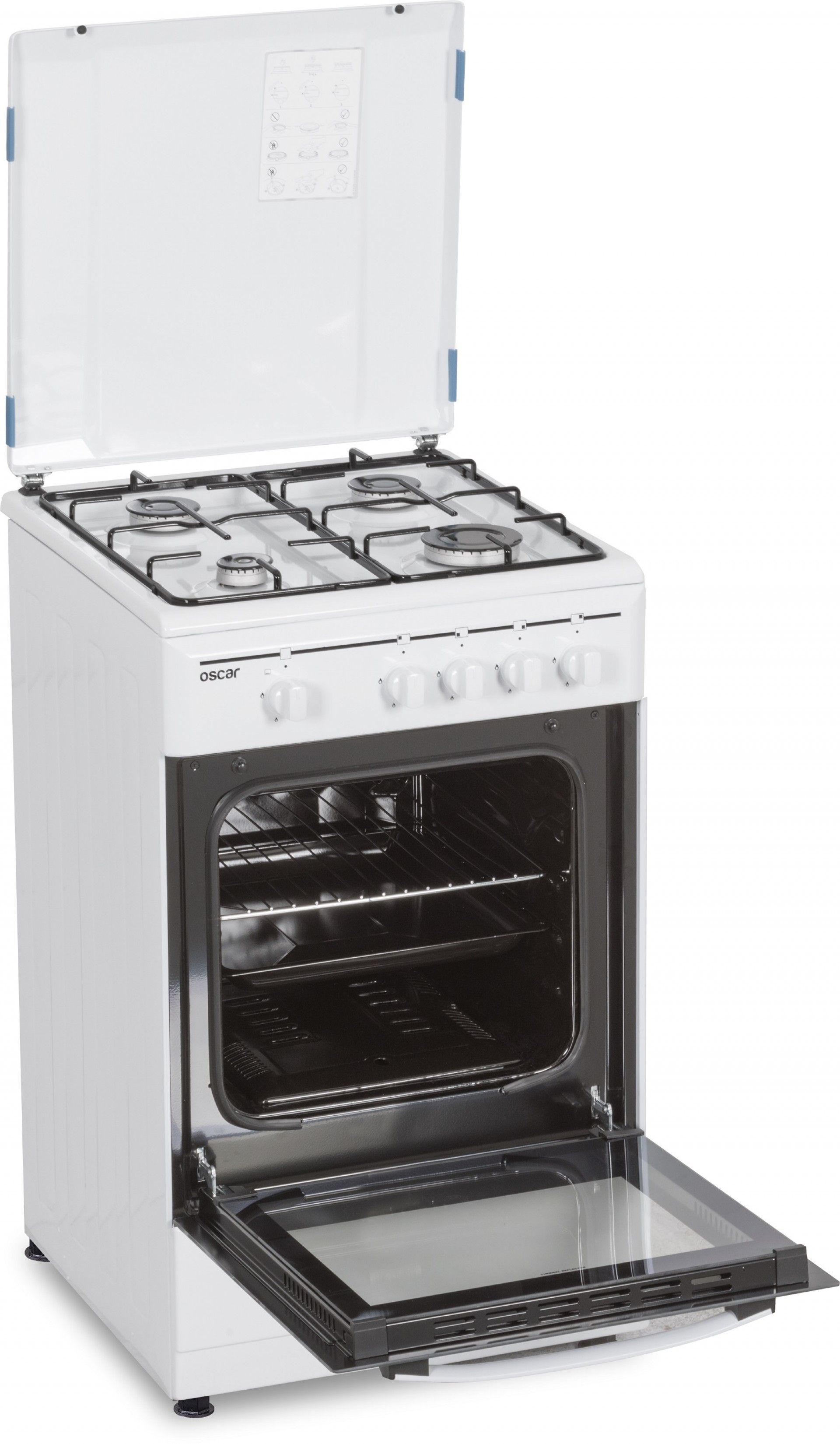 Fogão 4 Bocas e Forno a Gás