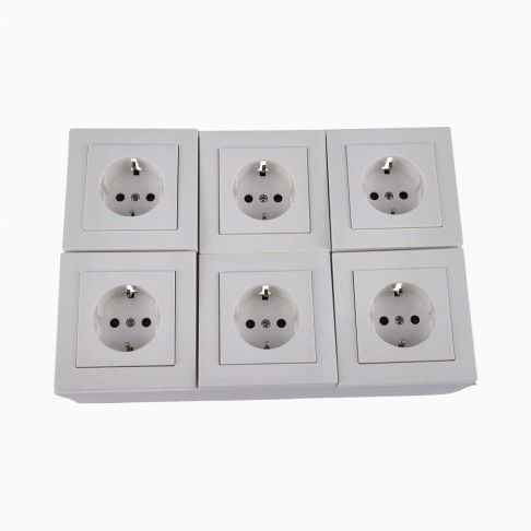 Tomadas Pack 6unidades