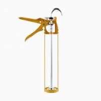 PISTOLA SILICONE METALICA AMARELO PISTOLA SILICONE METALICA AMARELO