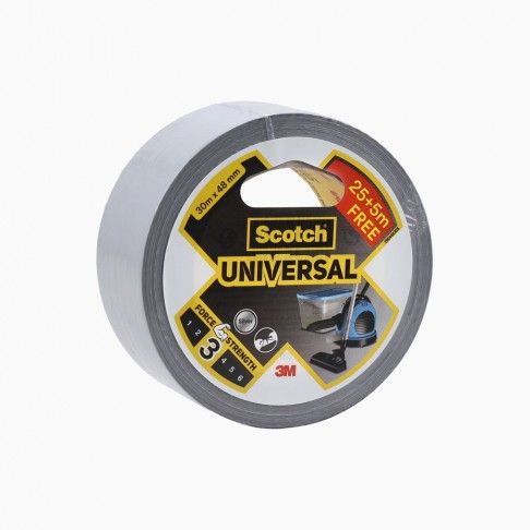 FITA UNIVERSAL 25M+5MX48MM PRETO FITA UNIVERSAL 25M+5MX48MM PRETO