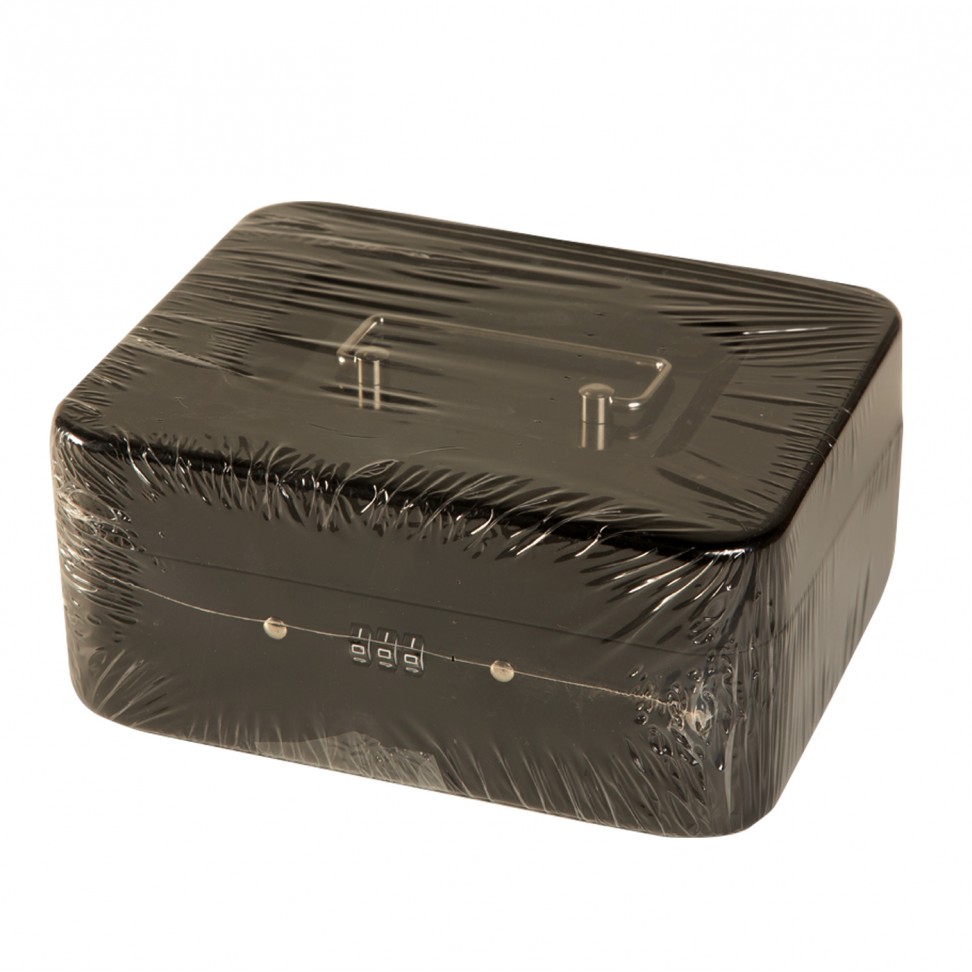 Mini Cofre 3 Combina��es 9x20x16cm Preto