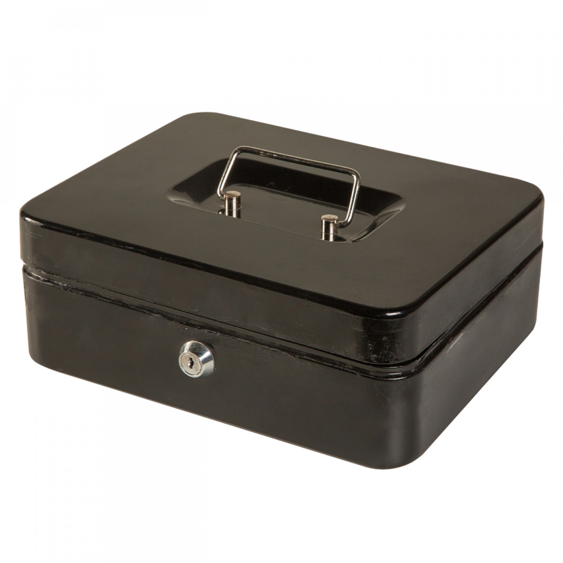 Mini Cofre Mecânico 9x25x20cm Preto