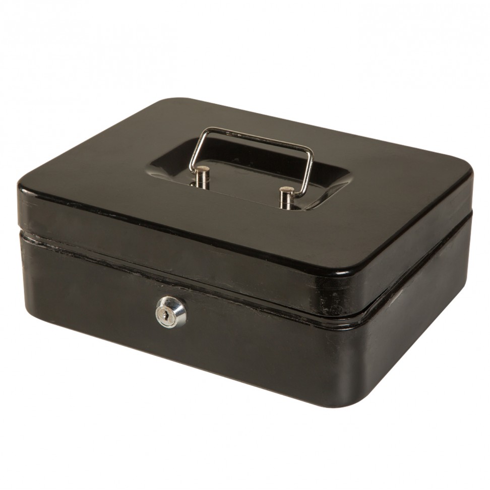 Mini Cofre Mec�nico 9x25x20cm Preto