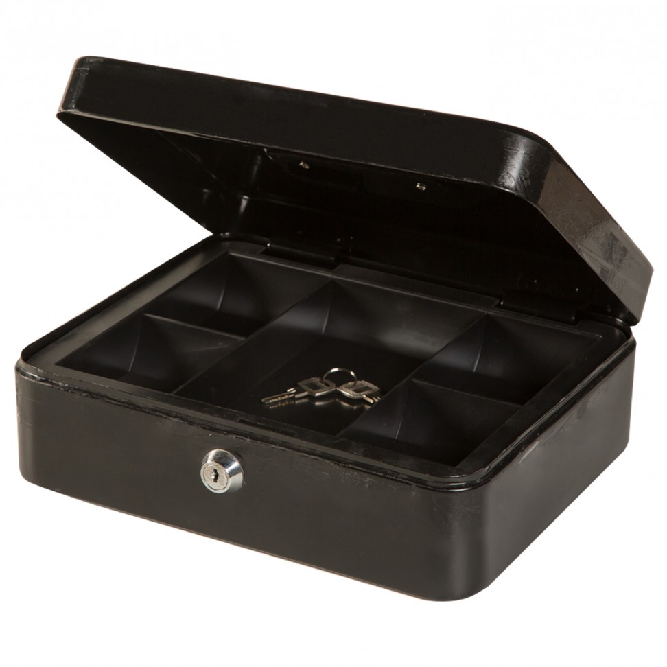 Mini Cofre Mec�nico 9x25x20cm Preto