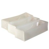 Organizador De Gaveta 10.50x30x8cm 3 unidades Organizador De Gaveta 10.50x30x8cm 3 unidades