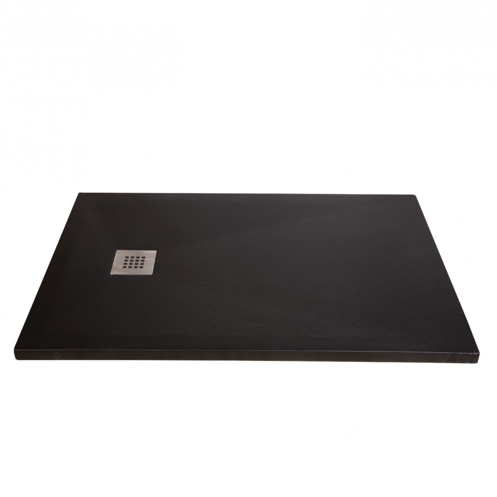Base Duche Resina 120x80x3.5cm Preto Base Duche Resina 120x80x3.5cm Preto