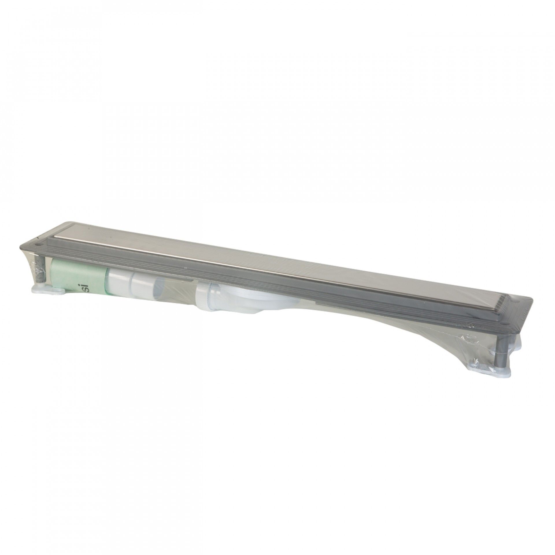 Calha Duche Line Grelha+Tela 60x6cm