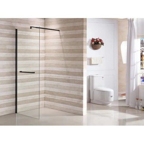Painel Duche 80X195cm Perfis pretos Painel Duche 80X195cm Perfis pretos