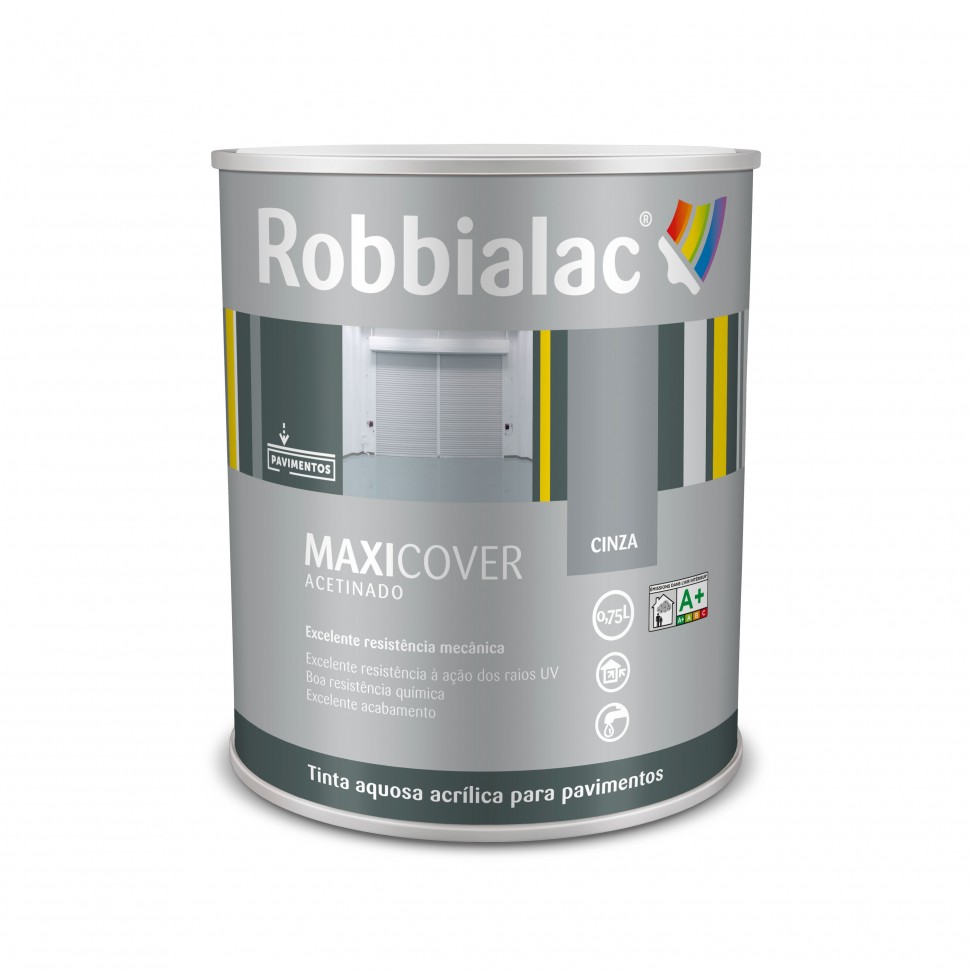 Tinta Pavimento Maxicover Cinza Mate 0,75L