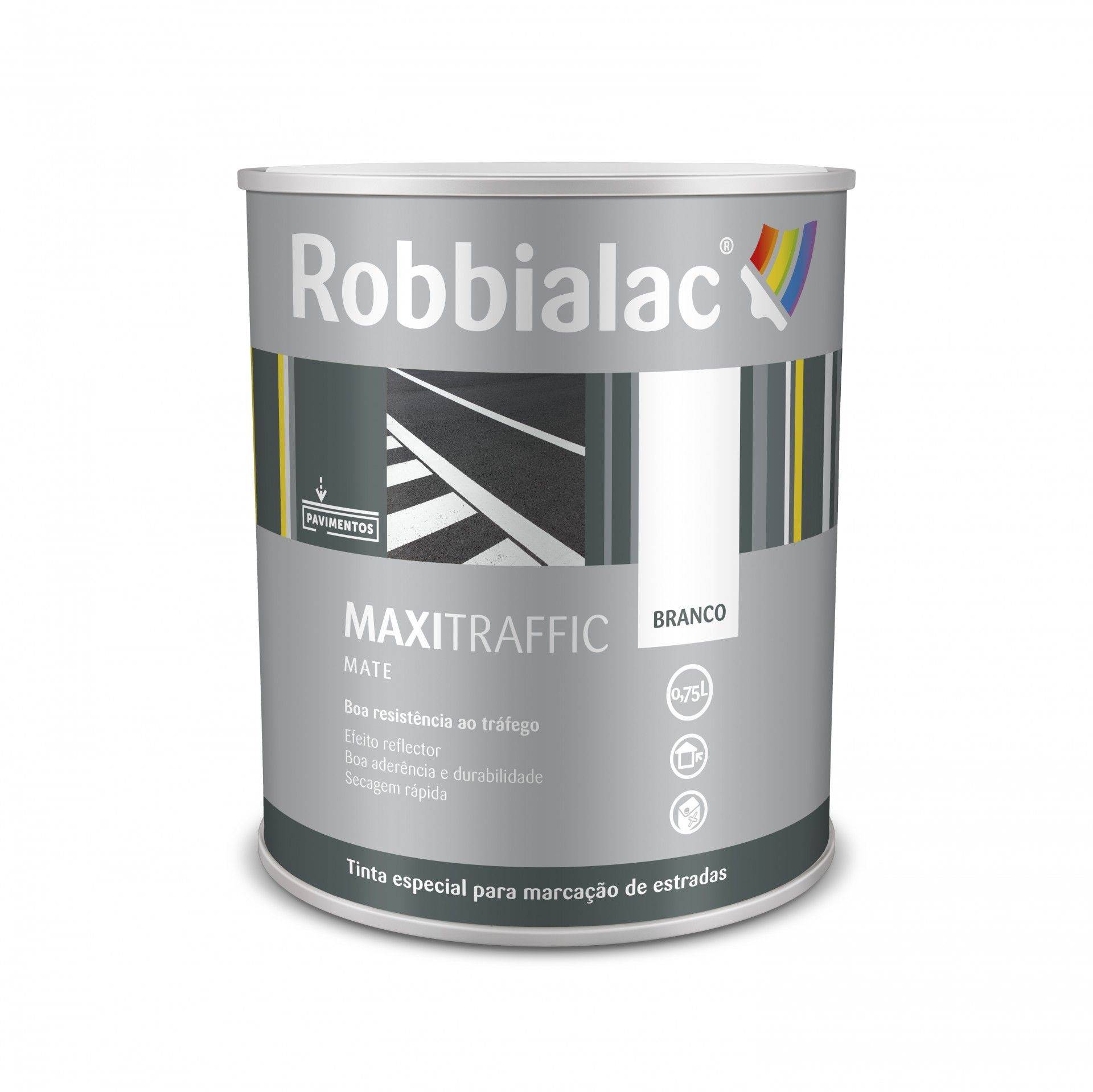 Tinta Pavimento Maxitraffic Marcação Branco 0,75L