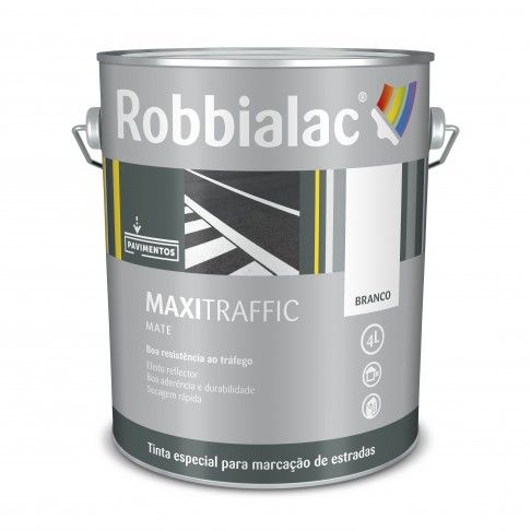 Tinta Pavimento Maxitraffic Marcação Branco 4L Tinta Pavimento Maxitraffic Marcação Branco 4L