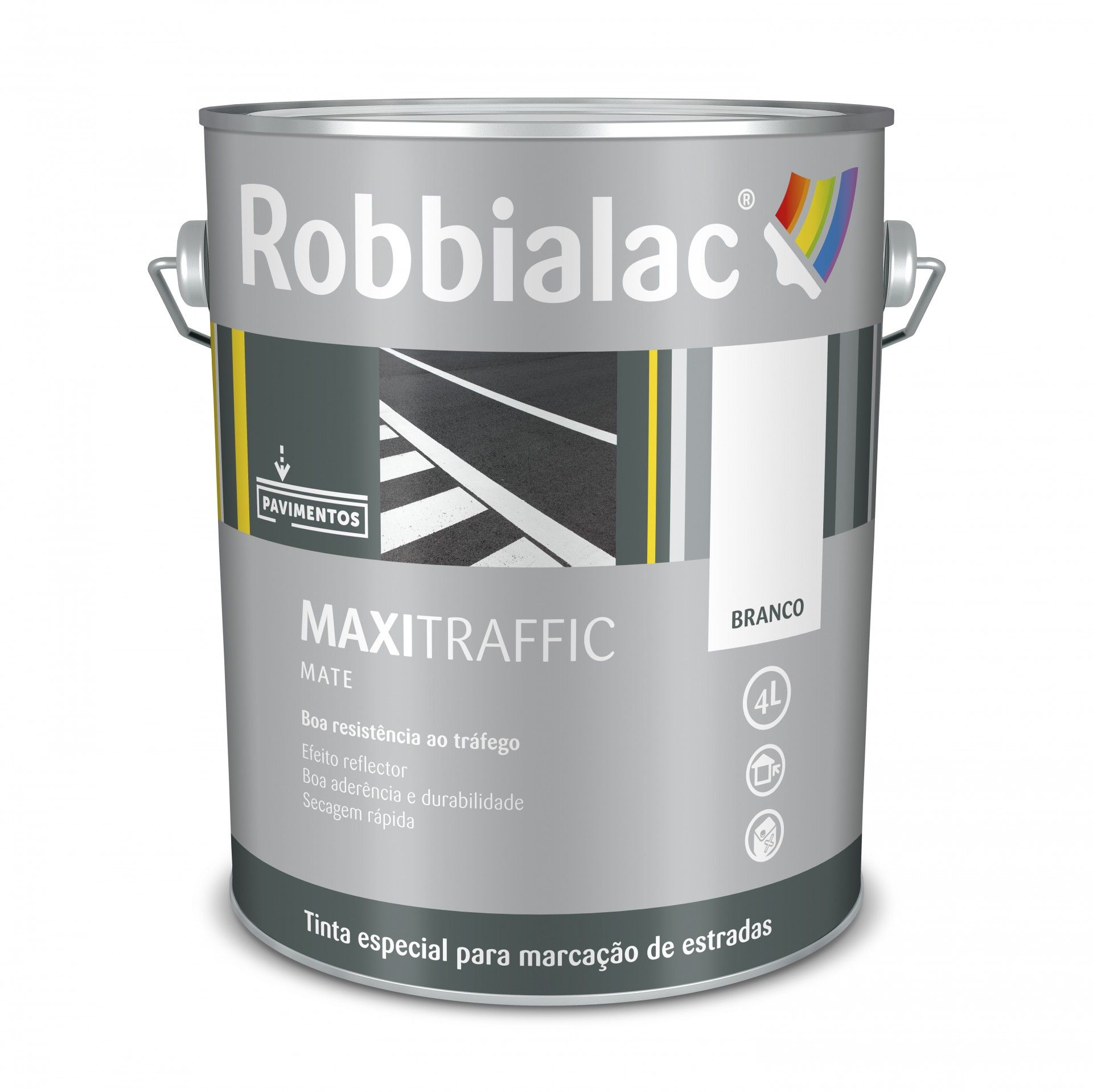 Tinta Pavimento Maxitraffic Marcação Branco 4L