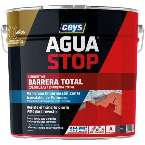 Aguastop Barreira Total Cinza 4kg Aguastop Barreira Total Cinza 4kg