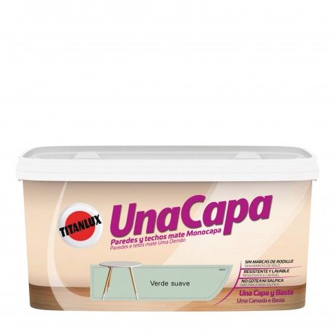 Tinta Decor 1 demão Verde Suave 4L Tinta Decor 1 demão Verde Suave 4L