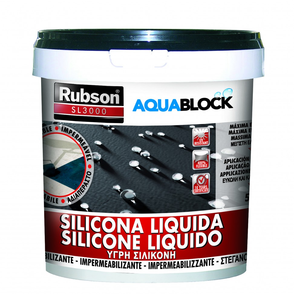 Silicone L�quido Sl3000 Preto 5kg