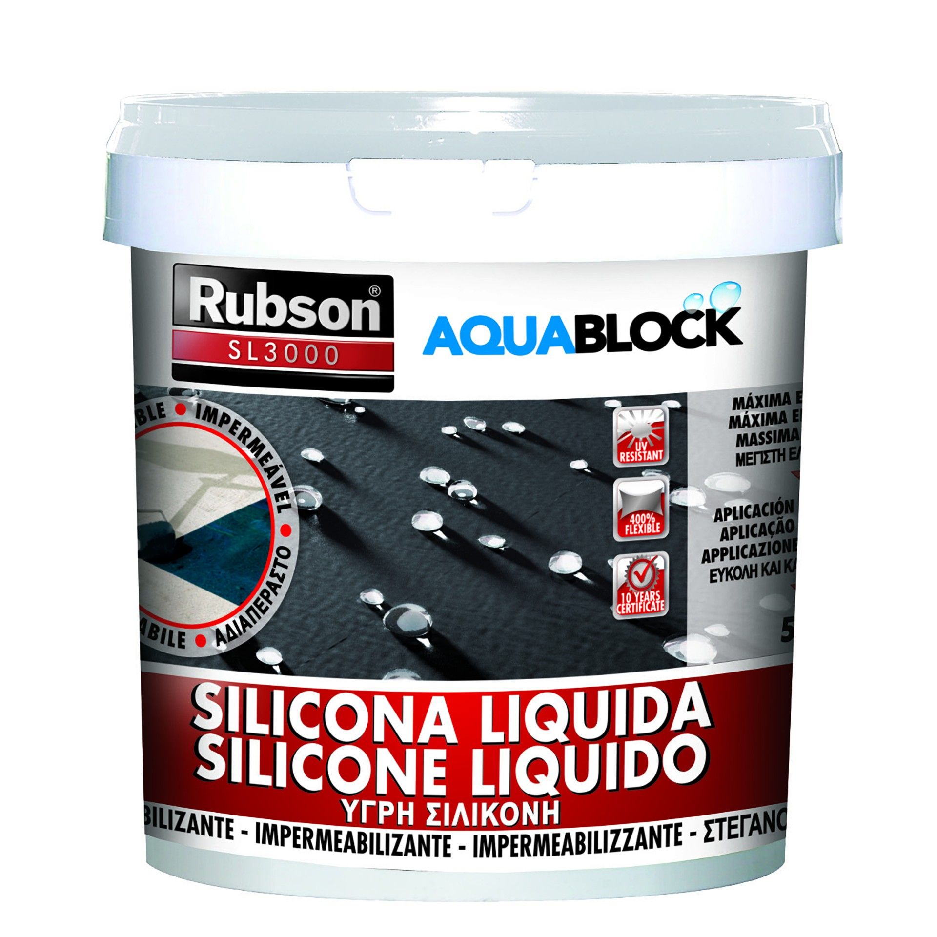 Silicone Líquido Sl3000 Branco 5kg