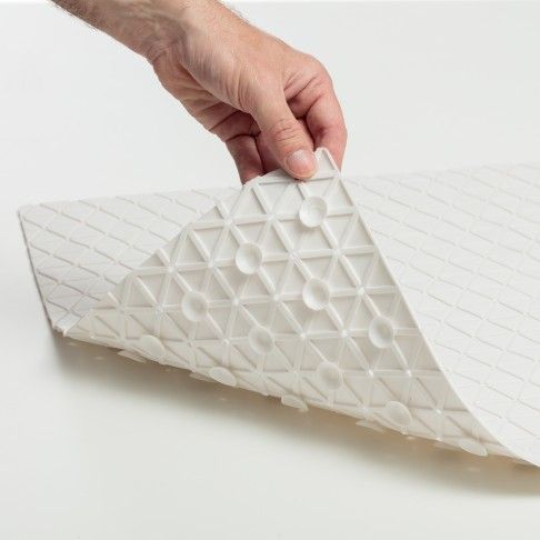 Tapete Diamond 54x54cm Cinza Tapete Diamond 54x54cm Cinza