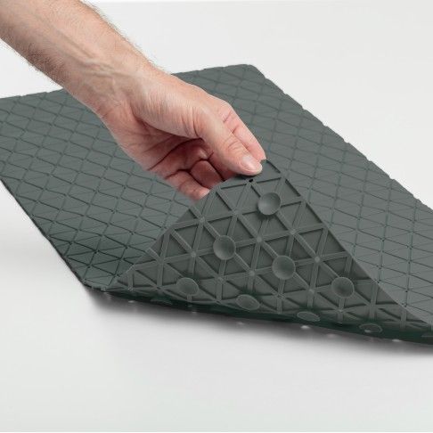 Tapete Diamond 96x36cm Cinza Tapete Diamond 96x36cm Cinza