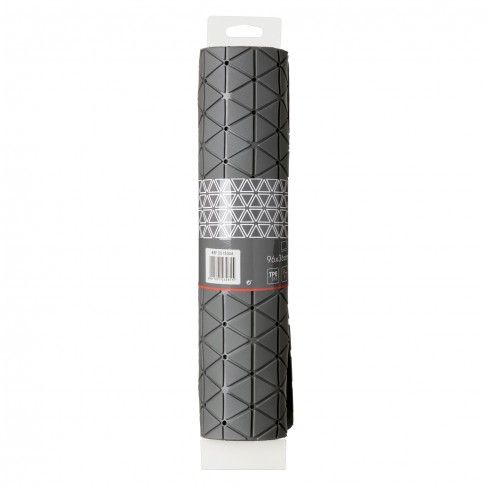Tapete Diamond 96x36cm Cinza Tapete Diamond 96x36cm Cinza