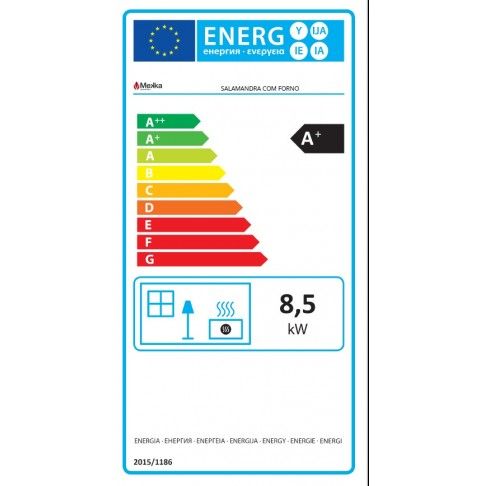 Salamandra C/Forno 8.5kw 92kg Salamandra C/Forno 8.5kw 92kg