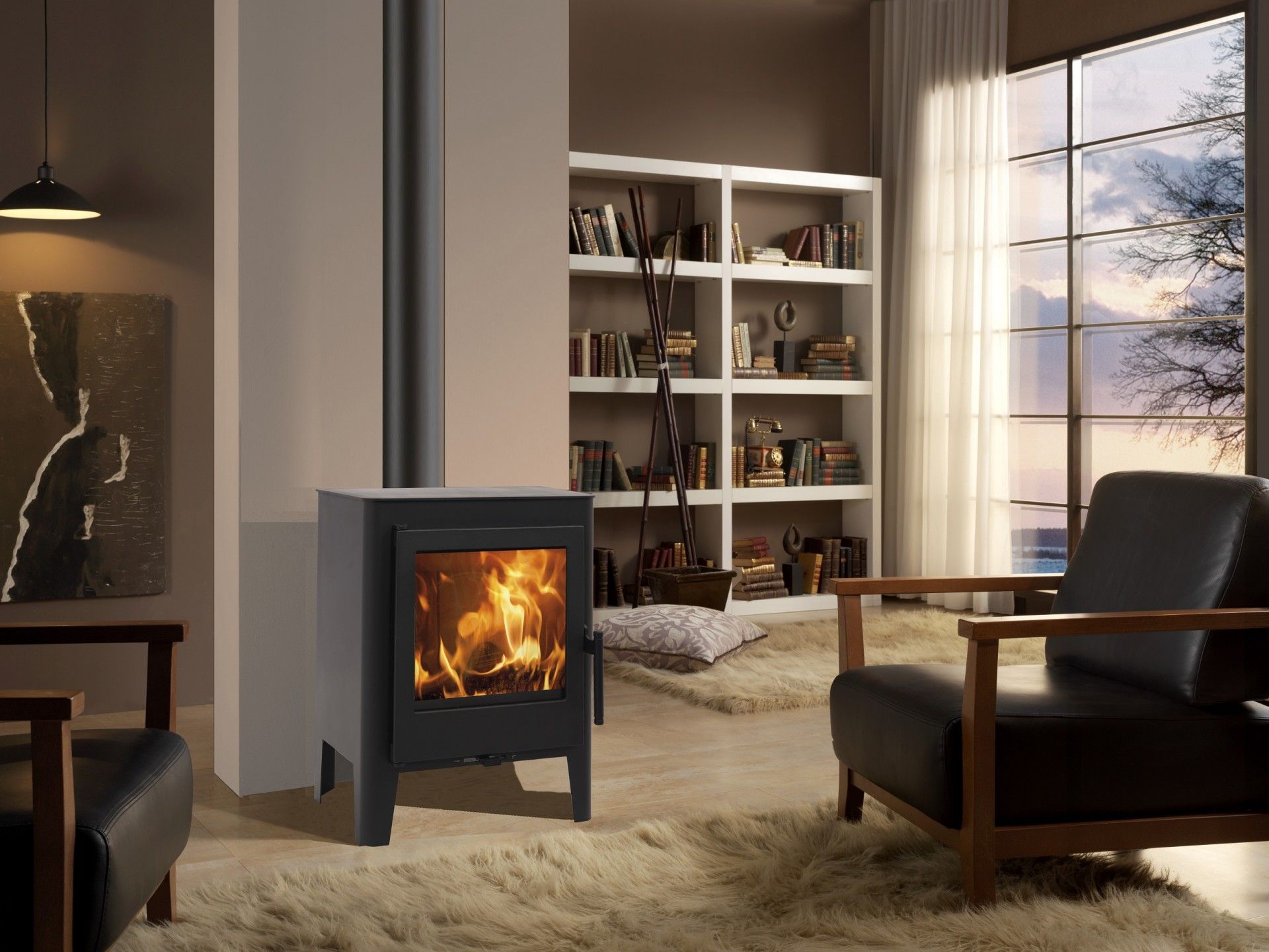 Salamandra Skara Ecod 5.9kw 150m3