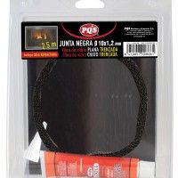 Junta Plana Cristal 10mm Negra Junta Plana Cristal 10mm Negra