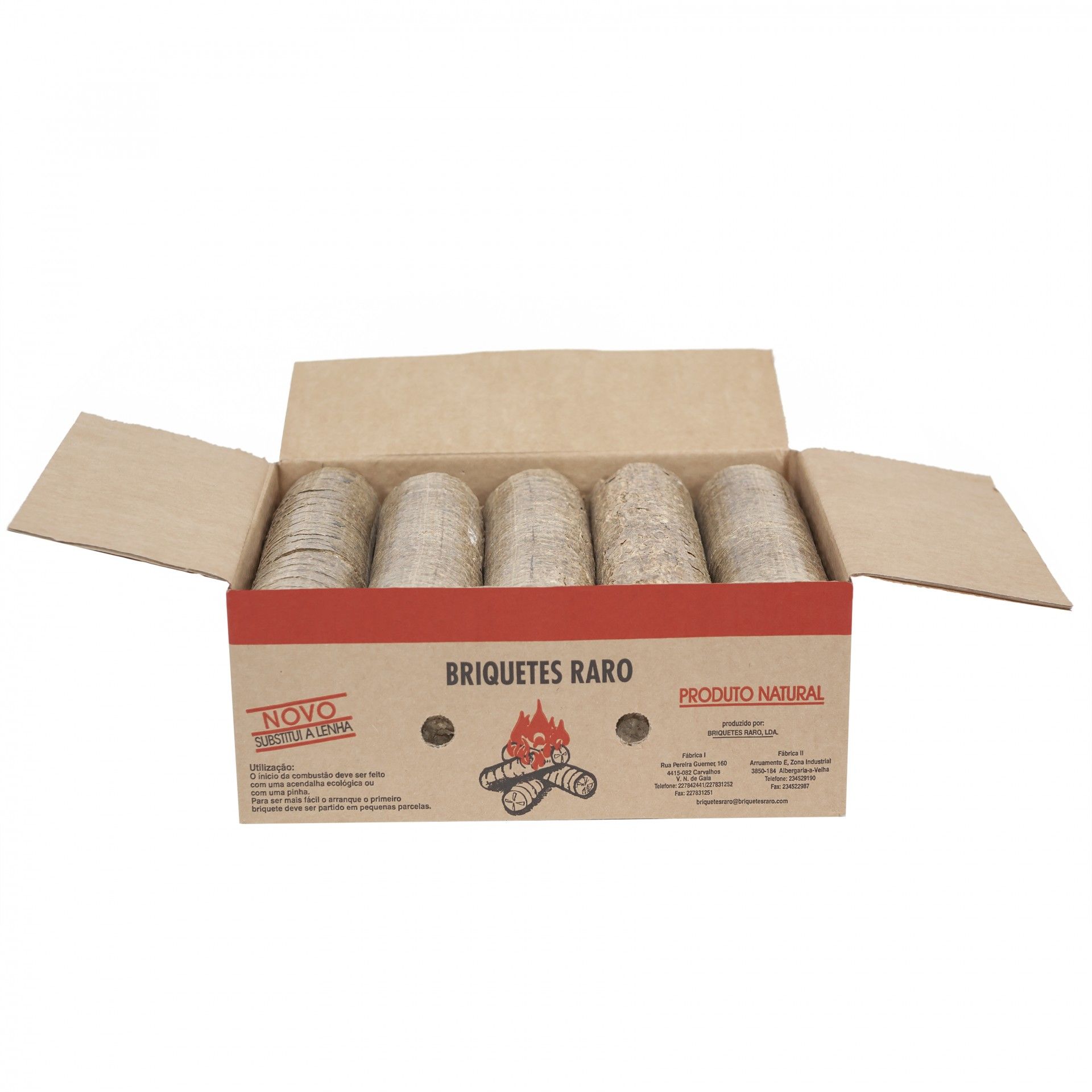 Caixa Briquetes 10un