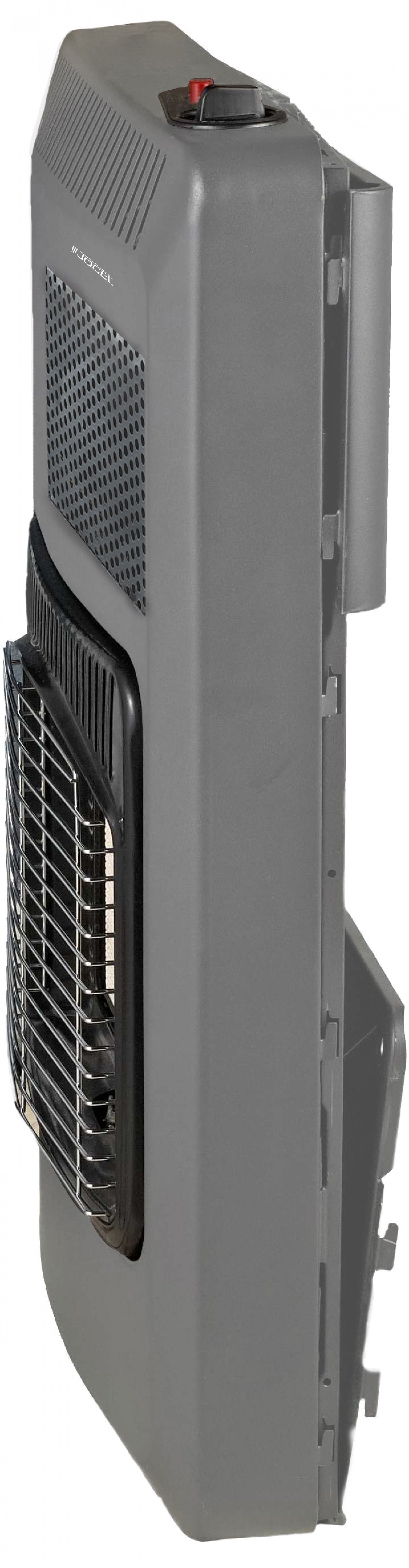 Aquecedor De Chama Azul 3500w