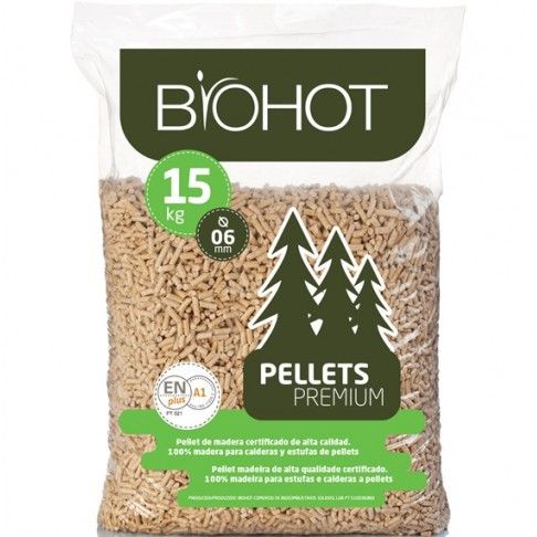 Pellets Biohot 15kg Pellets Biohot 15kg