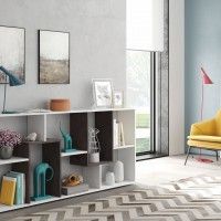 Estante Kawa 180x80x25cm Branco Arkic Estante Kawa 180x80x25cm Branco Arkic
