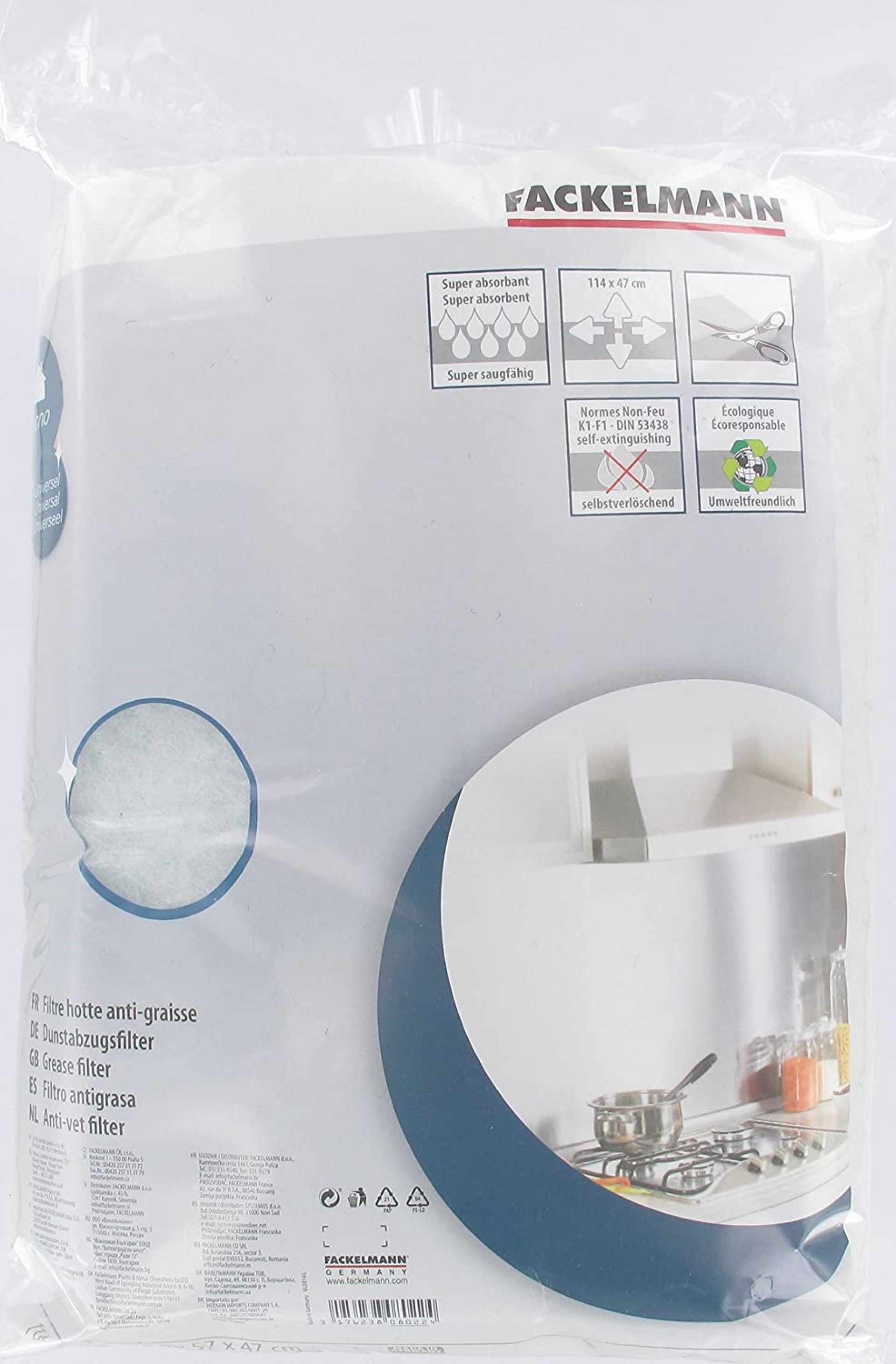 Filtro Exaustor Anti-Gordura 114x47 Cm