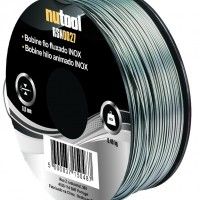 Bobine Fio Fluxado 0,9mm Inox 450g Bobine Fio Fluxado 0,9mm Inox 450g