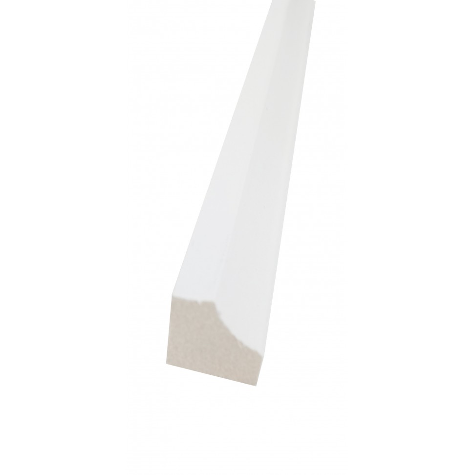 Perfil MDF Cornija 14x14x240cm Branco